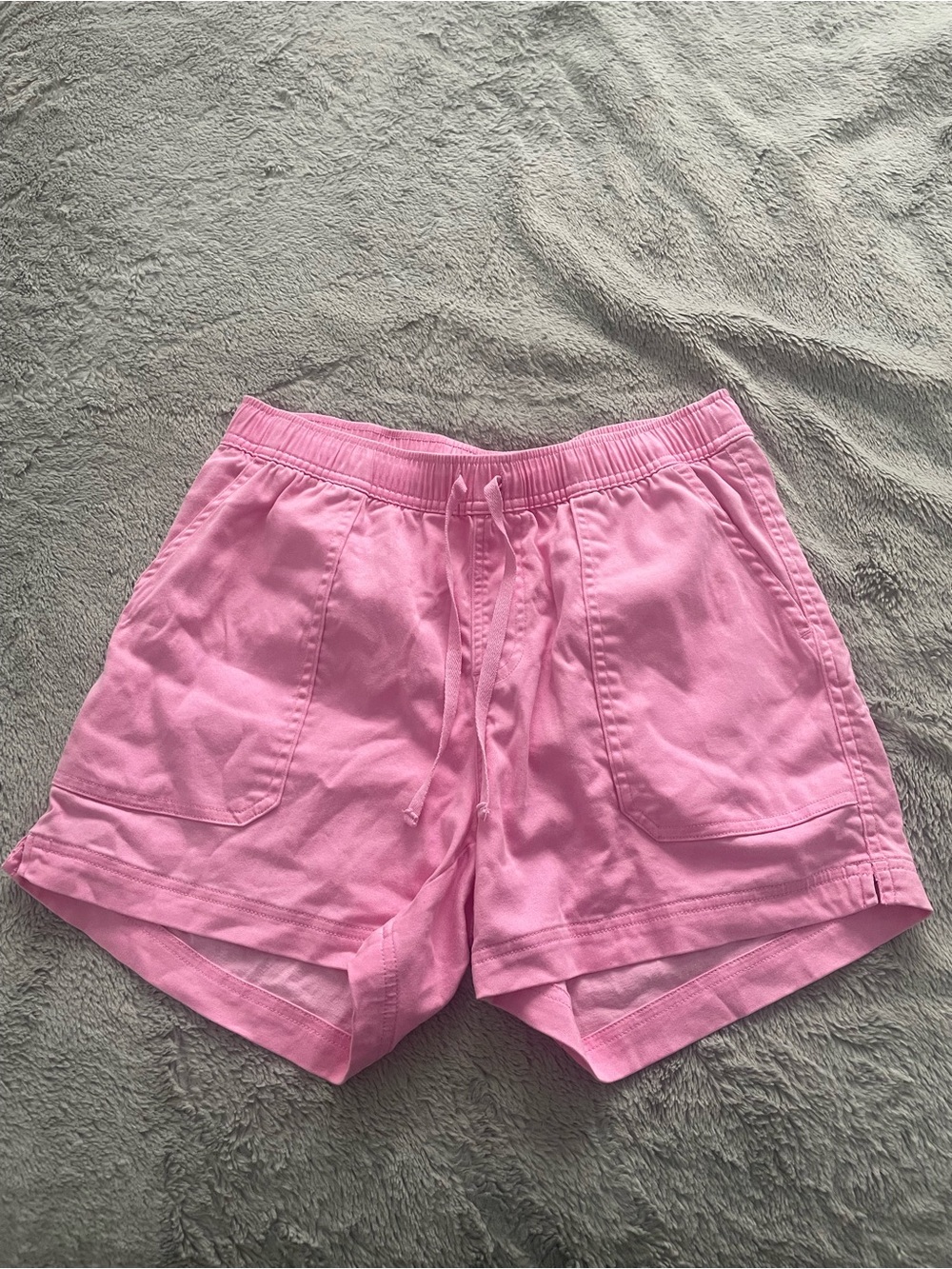 Buffalo David Bitton Light Pink Drawstring Athletic Shorts